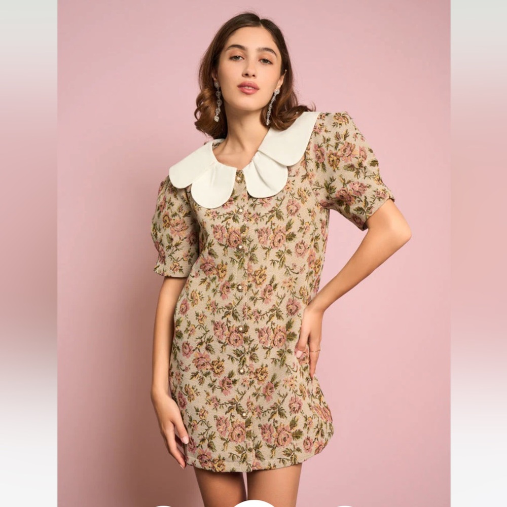 Tapestry mini dress BRAND NEW